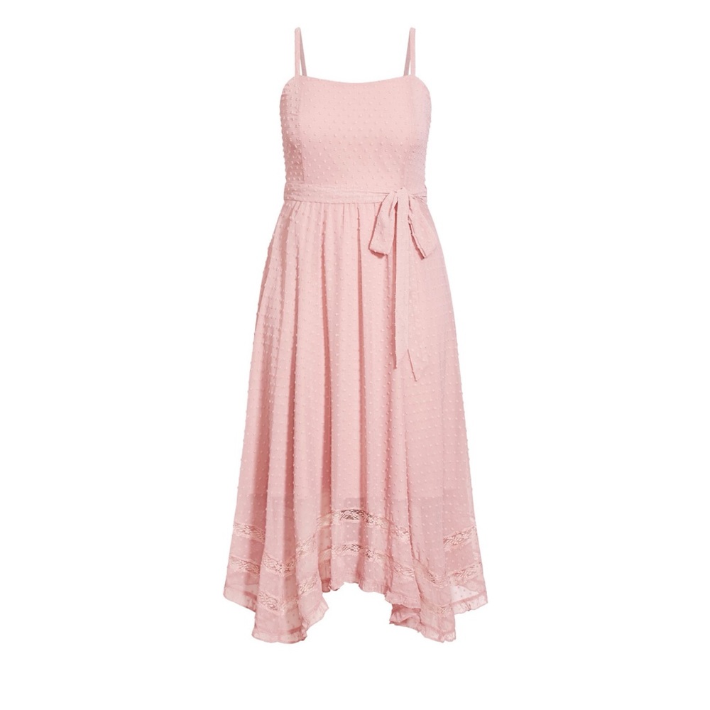 Flirty Nature Dress in Rose Bud